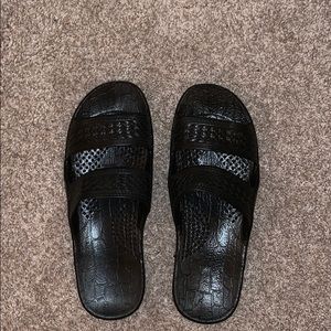 Black Imperial Sandals Size 9